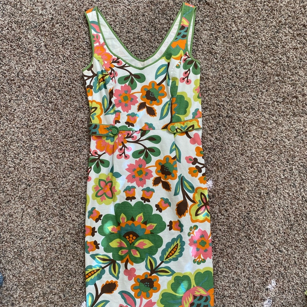 Womens Vintage Summer Linen Dress!